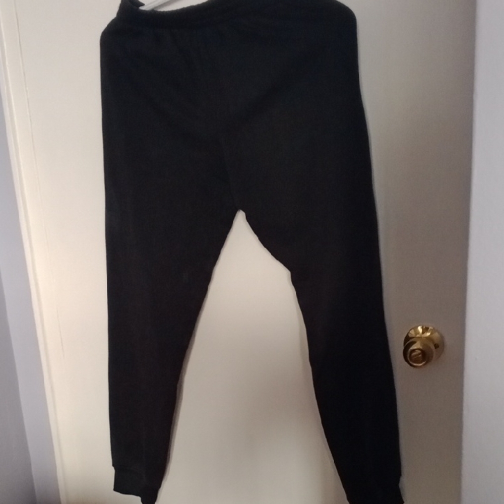 Champion Black Script Logo Sweatpants - Picture 5 of 5